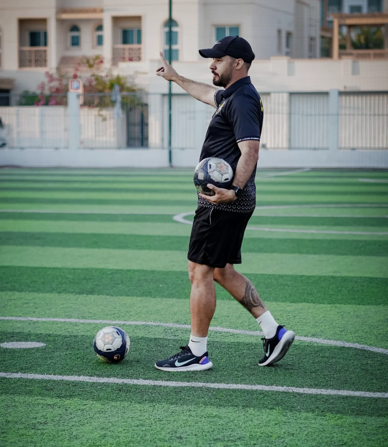 Coach Dusan coaching listing photo for Professional Football Performance & Fitness Coach @ Gym